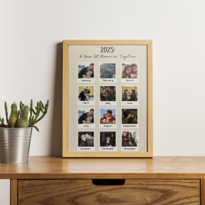 Aşk Takvimi 12 Aylık Özel Tasarım