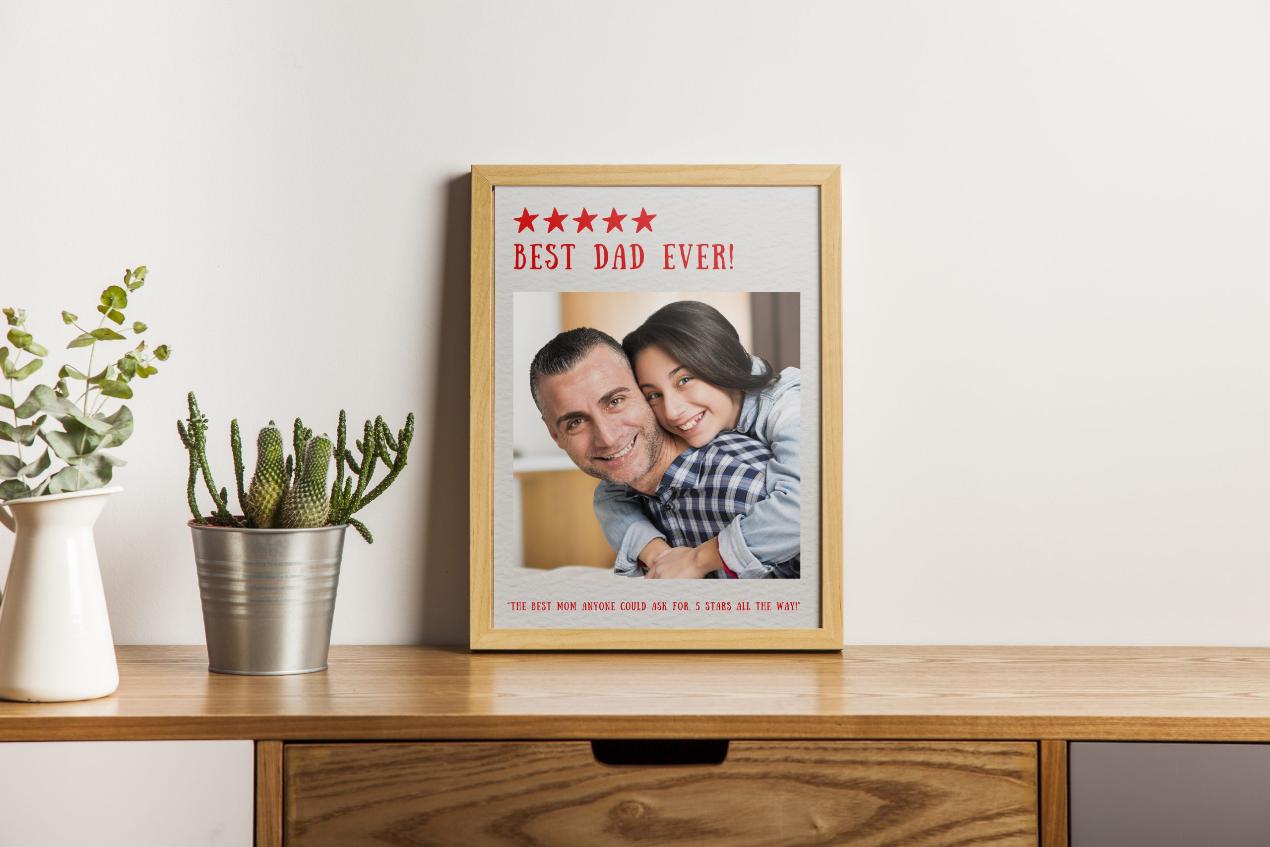 Best Dad Ever Kişiye Özel Tasarım