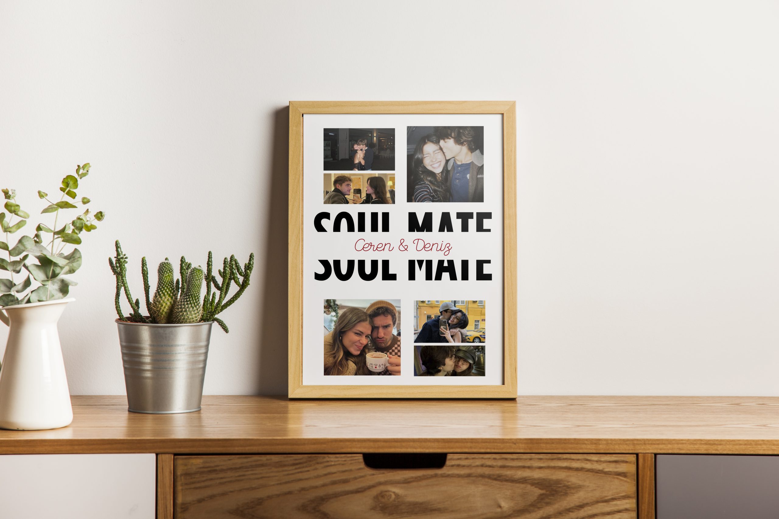 SOULMATE (Ruh Eşi) Yakın Arkadaşa/Sevgiliye Özel Tasarım