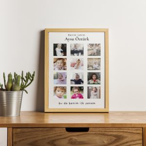 Bebeğiniz Özel 12 Aylık Gelişim Tasarımı