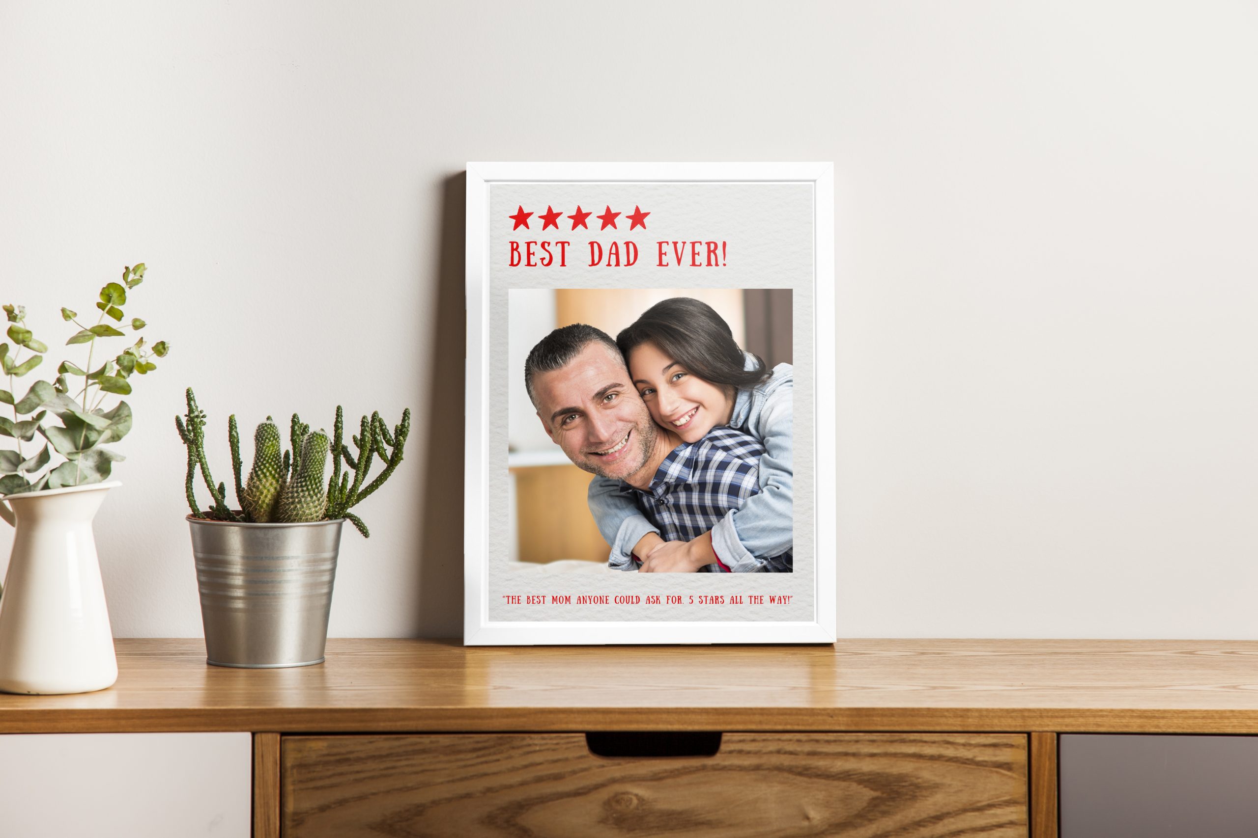 Best Dad Ever Kişiye Özel Tasarım - Görsel 2